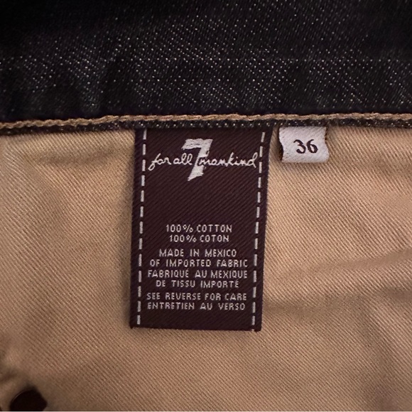 7 For All Mankind Men’s Austyn Jeans Size 36 Like New - Picture 6 of 9